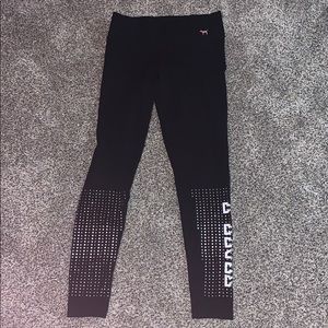 PINK sparkle leggings